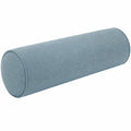 Nackenrolle 15x50 cm Textil Hellblau für Sofa und Bett Zylinderform