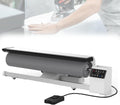 Pfps Bügelpressen, 90 cm, 2,5m, Schwarz, Breites Bidirektionales Bügelband Mit Touchscreen, Kontinuierlicher Dampfausstoß Von 70 g/m