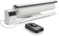 Dampfpresse Bügelpressen, 14 cm, 90 cm, Schwarz, Bügelmaschine, Rollendurchmesser, Länge mit Touchscreen & Fußpedal für Kleidung
