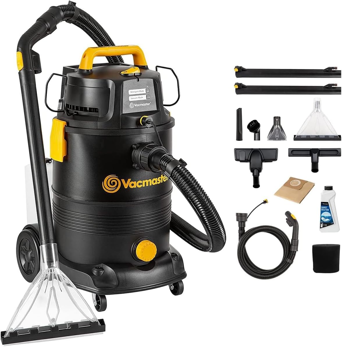 Sofa Vacmaster, 1300 W, 30 L, Schwarz, 3-in-1 Waschsauger Doppeltank für Hartboden & Teppich