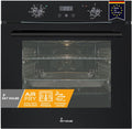 KKT Backofen, 60 cm, 73 L, Schwarz, KOLBE AirFryer-Einbau BO7010FB