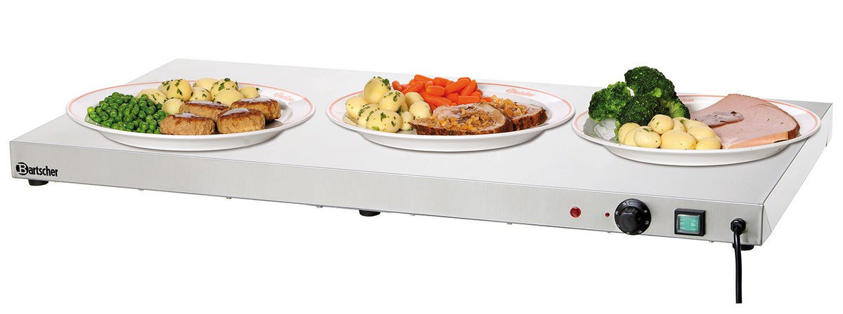 Bartscher Warmhalteplatten, Schwarz, Wartscher Warmhalteplatte - 114362