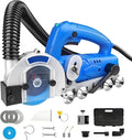 WOTZOV Fugenreiniger, 1200 W, 220 V, Schwarz, Elektrischer , Professionelle Fliesenreinigungsmaschine Mit Saugfunktion