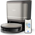 PHILIPS Saugroboter, Grau, 9000 Serie mit Wischfunktion, 280 Min. Laufzeit