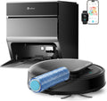 Lefant Saugroboter, Schwarz, M5 Max mit Wischfunktion Roller Wischwalze