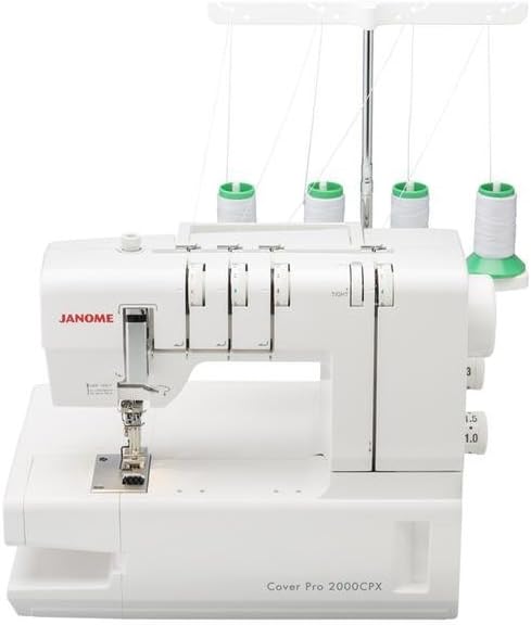 Janome Nähmaschinen, Schwarz, Cover Pro 2000 CPX - NEUHEIT