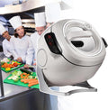 clearcaat Einkochautomaten, 5 L, Grau, Automatische Kochmaschine, Rauchfreie Automatische Kochmaschine