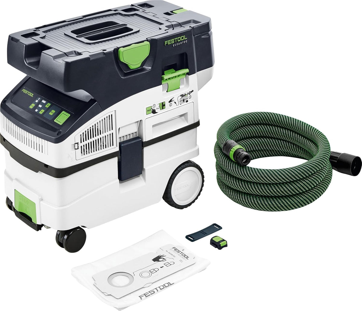 Festool Staubsauger, Schwarz, CTLC MIDI I-Basic Akku-Absaugmobil Cleantec - Mobiler