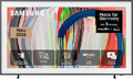 Samsung Fernseher, 65 Zoll, 163 cm, Schwarz, The Frame LS03H 4K , Art Mode mit wechselnden Kunstwerken, Wireless One Connect Box