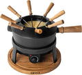 BOSKA Elektrische Fondues, 2,2 L, Schwarz, Fondueset Elektrisch Pro - Premium Fondue - Käsefondue