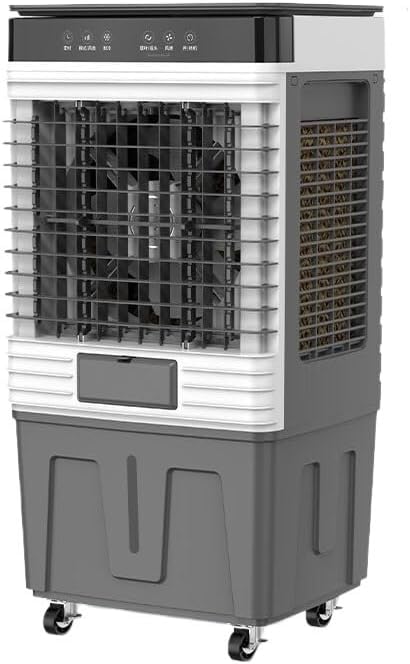 Lijiaxiuyc-101 Schreibtisch, Weiß, Tragbarer Luftkühler Klimatisierungsventilator