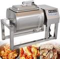 Qiang Fleischhämmer & -klopfer, 18 L, Edelstahl, Silber, Edelstahl-Vakuum-Mariniermaschine für Fleisch (Hähnchen