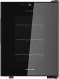 Taurus Weinkühlschrank, Schwarz, Weinkühler