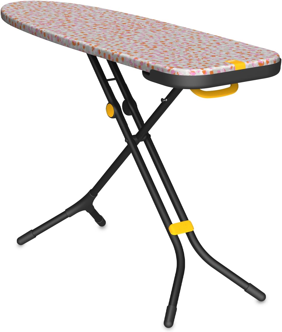 Joseph Joseph Dampfglätter, 135 x 45 cm, Grau, Glide Bügeltisch mit kompakten Beinen und integrierter, Bedruckter Baumwollbezug