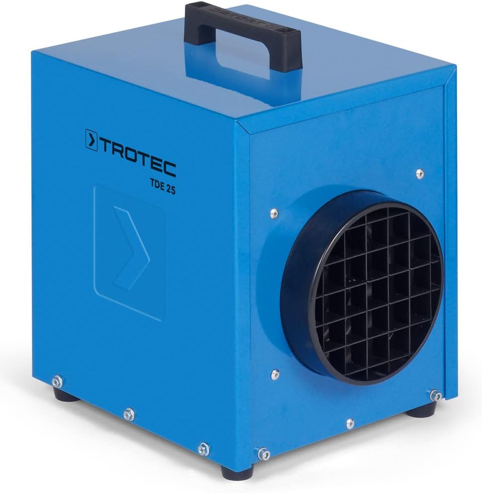 TROTEC Elektroheizkörper, 3 kW, Schwarz, TDE 25 V2 Heizleistung