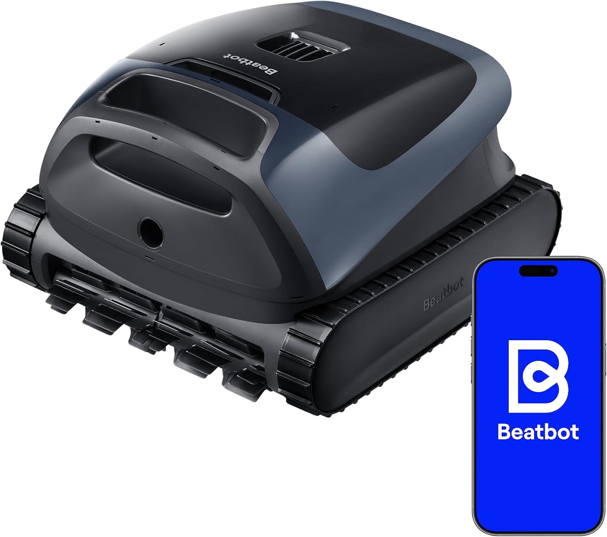 Beatbot Poolroboter, 5 L, Schwarz, Sora 30, 25700 LPH, 3-Zonen, Filterkorb, Marineblau