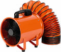 NiuLifeya Gebläse, 320 W, 220 V, 10m, Verzinktes Stahlblech, Kupfer, Gummi, PVC, Weiß