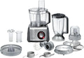 Bosch Geschirrspüler, 1250 W, 3,9 L, 1,5 L, Schwarz, Kompakt-Küchenmaschine MultiTalent 8, 50+ Funktionen, Rührschüssel