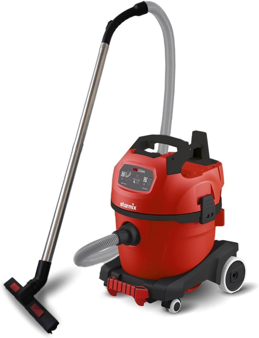 Starmix Staubsauger, Schwarz, Nass- Trockensauger uClean LD-1420 Hepa ( mit Hepafilter, 1x Saugschlauch, 1x Teleskop Rohr