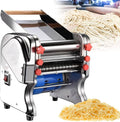 WJQZJDAMAI, 550 W, 20 Cm, Edelstahl, Grau, Gewerblicher Nudelmaschine, Elektrischer Pizzanudelmaschine16/18/, Automatisch Geeignet FüR Pasta