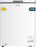 Cecotec Gefriertruhe, 142 l, Weiß, Inverter-Plus-Modus, Doppelfunktion, Schnellgefrieren, Innenkorb, elektronische Steuerung