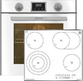 Kaiser Backofen, 6326 W, 79 L, Schwarz, Set EH +KCT 6715 FW, Elektro, Autark, Selbstreinigung, Drehspieß, Einbau