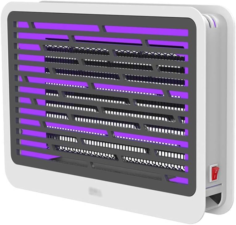 FCXWEVR Moskitoschutz, 266 x 185 x 65 mm, Schwarz, Mückenfalle, Mückenlampe für Zuhause und Gewerbe, Fliegen- und Mückenabwehrlampe