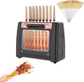 Efficieran Elektrogrill, Braun, Elektrischer Grill für Innenbereiche Rauchfrei, Vertikaler Kebabgrill mit Drehspieß und automatischer