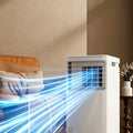 HUAYUSEDF Mobiles Klimagerät, leiser Betrieb., Weiß, Tragbare Klimaanlage 8000/10000 BTU mit Wärme und Kälte, ohne externe Einheit