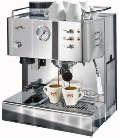 Quickmill Kaffeemaschine, Schwarz/Silber, Pegaso Espressoautomat