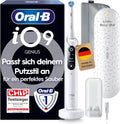 Oral-B Rotierend, Schwarz, iO - unsere fortschrittlichste Technologie mit individuell, Inkl. 1 Aufsteckbürste, Lade-Reise-Etui