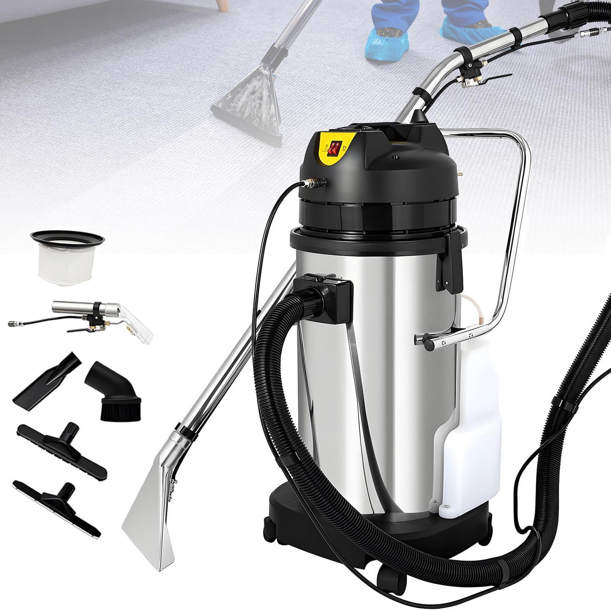 Sofa MLYYYDSS, 30 l (7,93 gal), 40 l (11 gal), 60 l (15,85 gal), 40 L, Edelstahl, Kunststoff, Schwarz