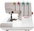 VERITAS Overlock-Nähmaschinen, Weiß, Nähmaschine Simone I Overlock-Nähmaschine I 12 Programme I