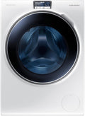 Samsung Waschmaschine, 10 kg, Weiß/Silber, WW10H9400EW Autonome Frontladung 1400rpm A+++ Weiße - n, Weiß, Links