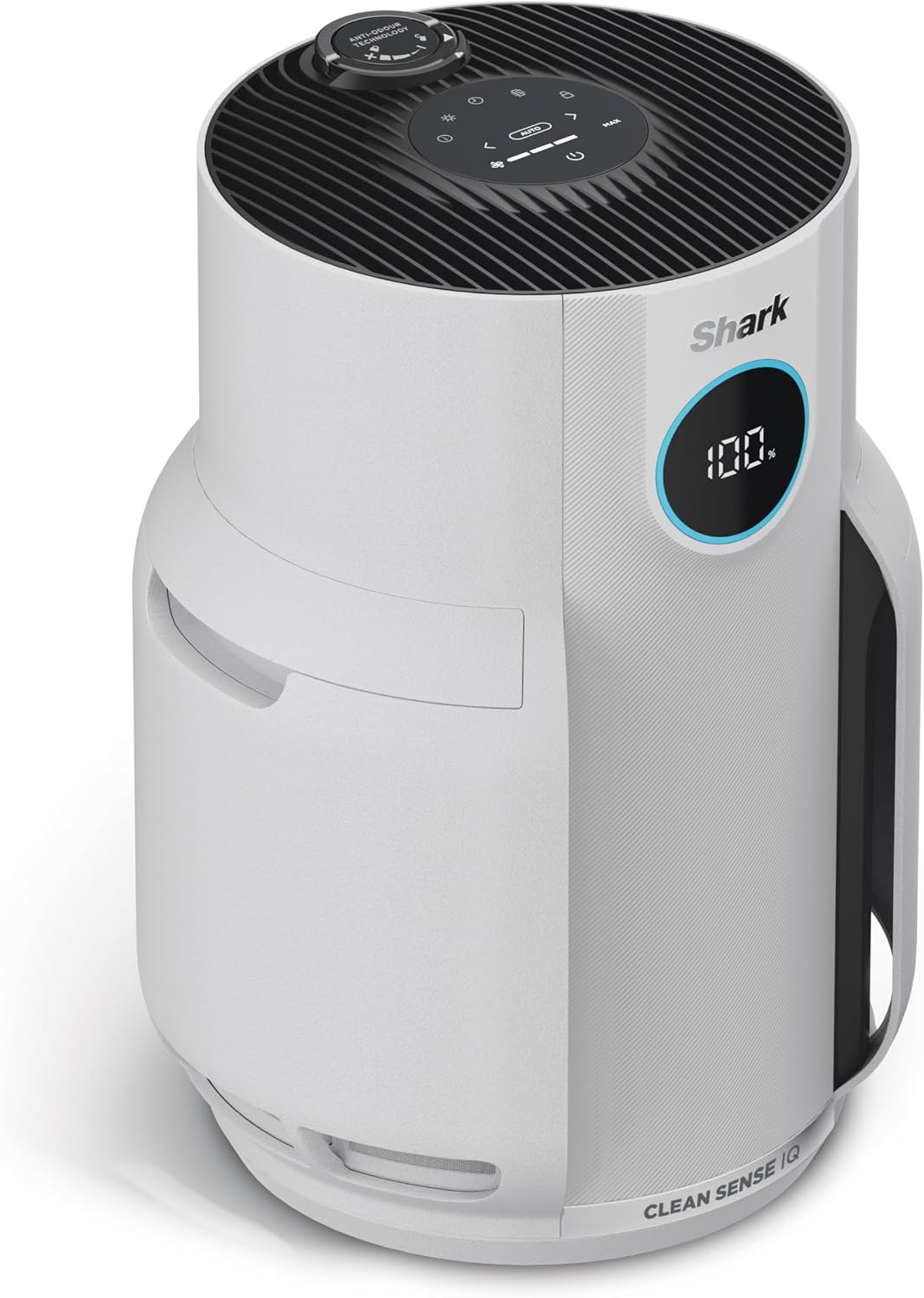 Shark Dunstabzugshaube, 60 m, Weiß, NeverChange5 HP150UK Luftreiniger für Zuhause, Schlafzimmer, ² Abdeckung, 5 Jahre HEPA-Filter