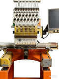 Sew Tech Stickmaschinen, 600 mm, Schwarz, ST-1501 Einkopf-Stickmaschine mit 15 Nadeln, 400 × große Reifenfläche