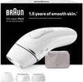 Braun Systeme, Braun/Weiß/Silber, IPL Geräte Haarentfernung Silk·expert Pro 3, PL3230, Alternative Laser Haarentfernung für Zuhause
