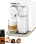 Nespresso Kaffeemaschine, Weiß, DE'LONGHI Gran Lattissima Original Kapselmaschine EN640.W