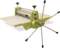 WOOOOZY Druckpressen, 50 cm, Schwarz, CREATIV-DISCOUNT Druckpresse für Tief- und Hochdruck, Breite, Drucke bis Format A2
