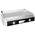 GGM Gastro Systemgastronomieausrüstung & -zubehör, 5 kW, Schwarz, Elektro-Grillplatte 790x445 mm gerillt