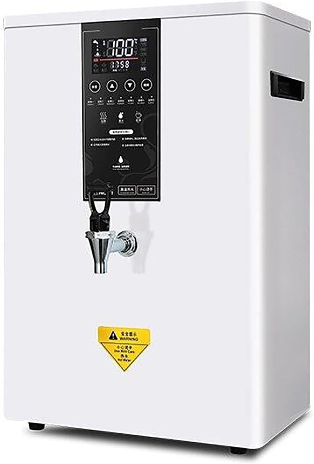 Mavdecll Heißwasserspender, Schwarz, 50-Liter-Warmwasserbereiter für den gewerblichen Einsatz, für Cafés