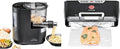 Rommelsbacher Nudelmaschinen, 15 Liter, Schwarz, Elektrische Nudelmaschine PM 220, bis zu 800 g & Vakuumierer VAC 485-Absaugleistung /M