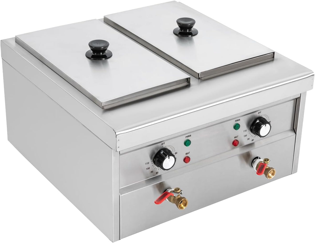 Queeucaer Schreibtisch, 201 Edelstahl, Schwarz, Bequeme Nudelkochmaschine Luxuriöser Elektrischer, für die Herstellung aller Arten von Nudeln
