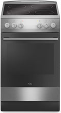 Amica Elektroherd, 50 cm, Silber, SHC 11595 E Standherd Cerankochfeld Edelstahl Steam Clean