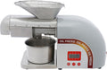 Mudshape Zitruspressen, 1800 W, 220v, 240v, 304 Edelstahl, 201 Edelstahl, Gummi, Silber