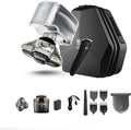Skull Shaver Elektrorasierer, Schwarz, Bart & Körper - Kabellos, Reisefreundlich, inkl. Ladekabel, Für Kopf, Kabellos