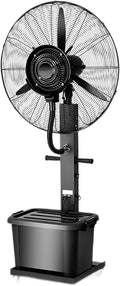 PQPQLI Gewächshaus, 230 w, 260 w, 350 w, 40 L, Weiß, Industrieller Stand-Nebelventilator, Tank