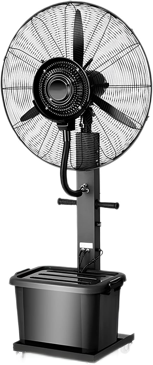 PQPQLI Gewächshaus, 230 w, 260 w, 350 w, 40 L, Weiß, Industrieller Stand-Nebelventilator, Tank
