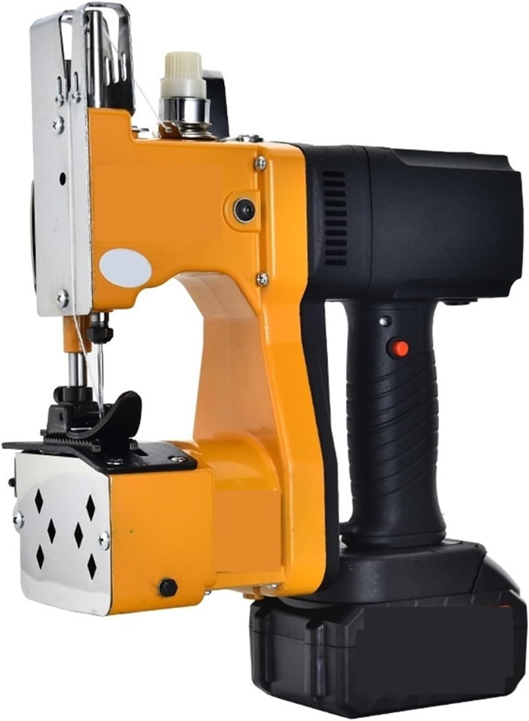 POAHNCU Overlock-Nähmaschinen, Schwarz, Nähzubehör, Kabellose Mobile Nähmaschine Für Taschen, Beutelverschluss