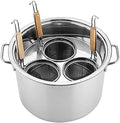 Pastatopf Kochfeld, Silber, Set in Familiengröße aus Edelstahl mit Sieb: Kochen, Dämpfen und Abgießen leicht gemacht